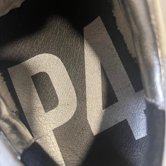 P448 John White Leather Low Top Casual Sneaker Women's 39 EU/9 US Made In Italy - Picture 7 of 11